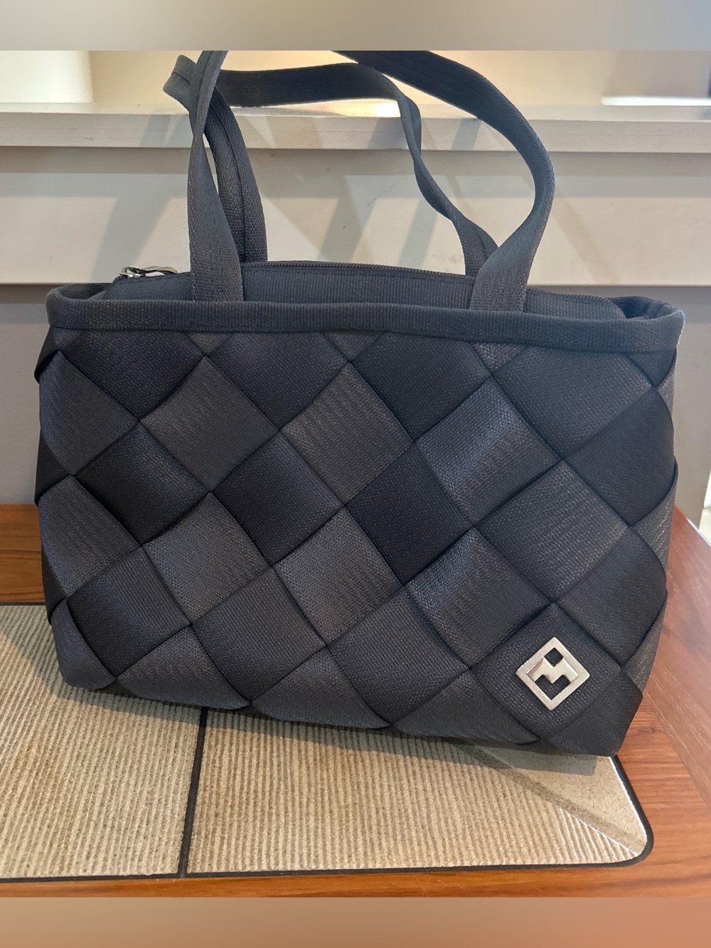 Maggie Bags Woven Seatbelt Bag